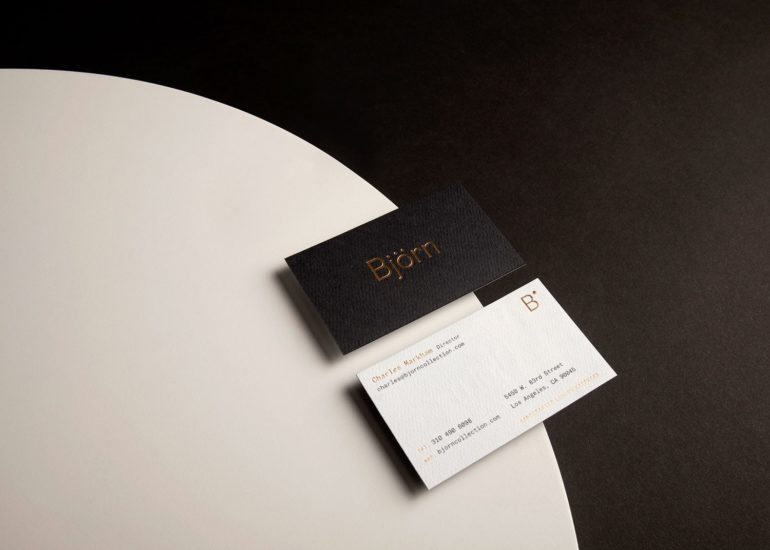 Björn elegant brand identity