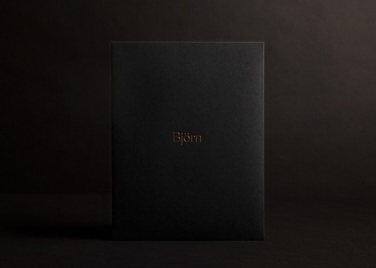 Björn elegant brand identity