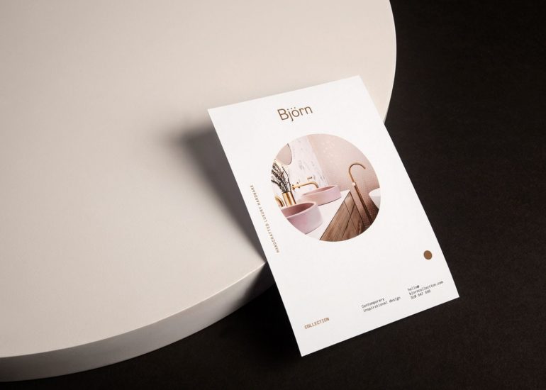 Björn elegant brand identity