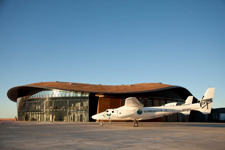 space tourism first luxury lounge by virgin galactic