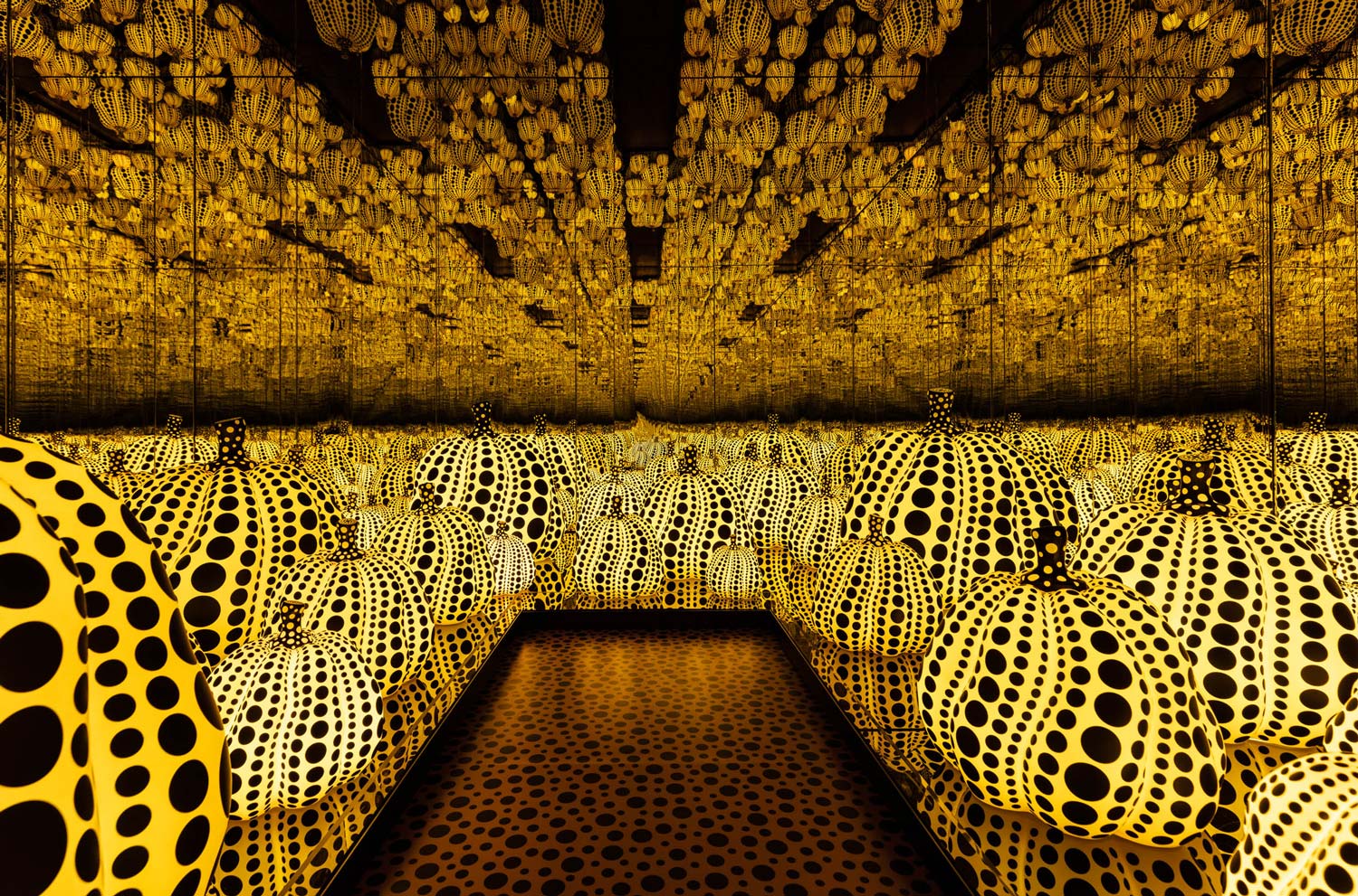 Yayoi Kusama All the Eternal Love I Have for the Pumpkins _ at ICA Miami