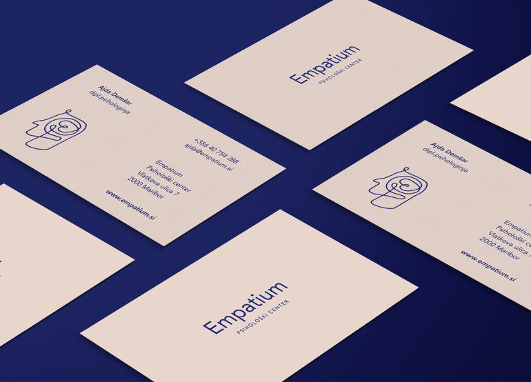 beautiful branding psychological centre empatium