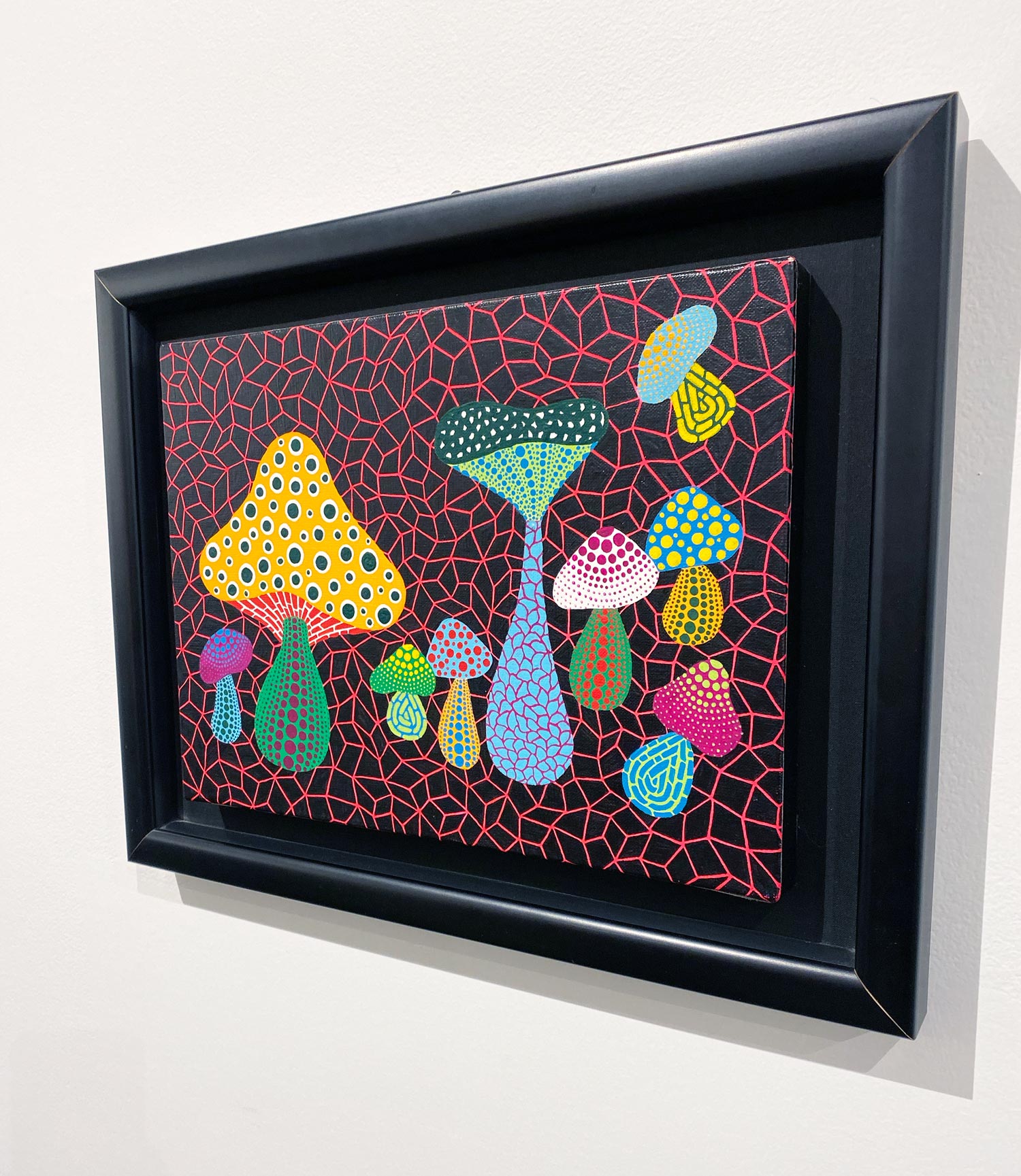 yayoi kusama opening at mucciaccia gallery new york