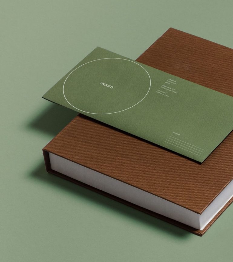 inaro architects mint visual identity