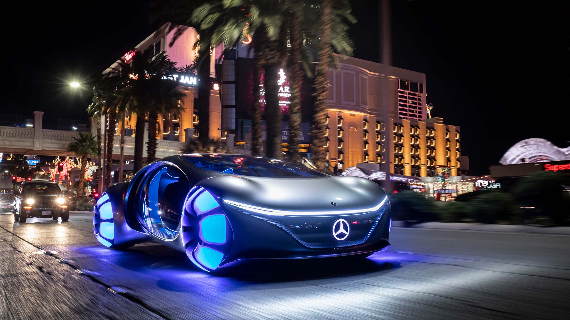 to the Future with the New Mercedes VISION AVTR