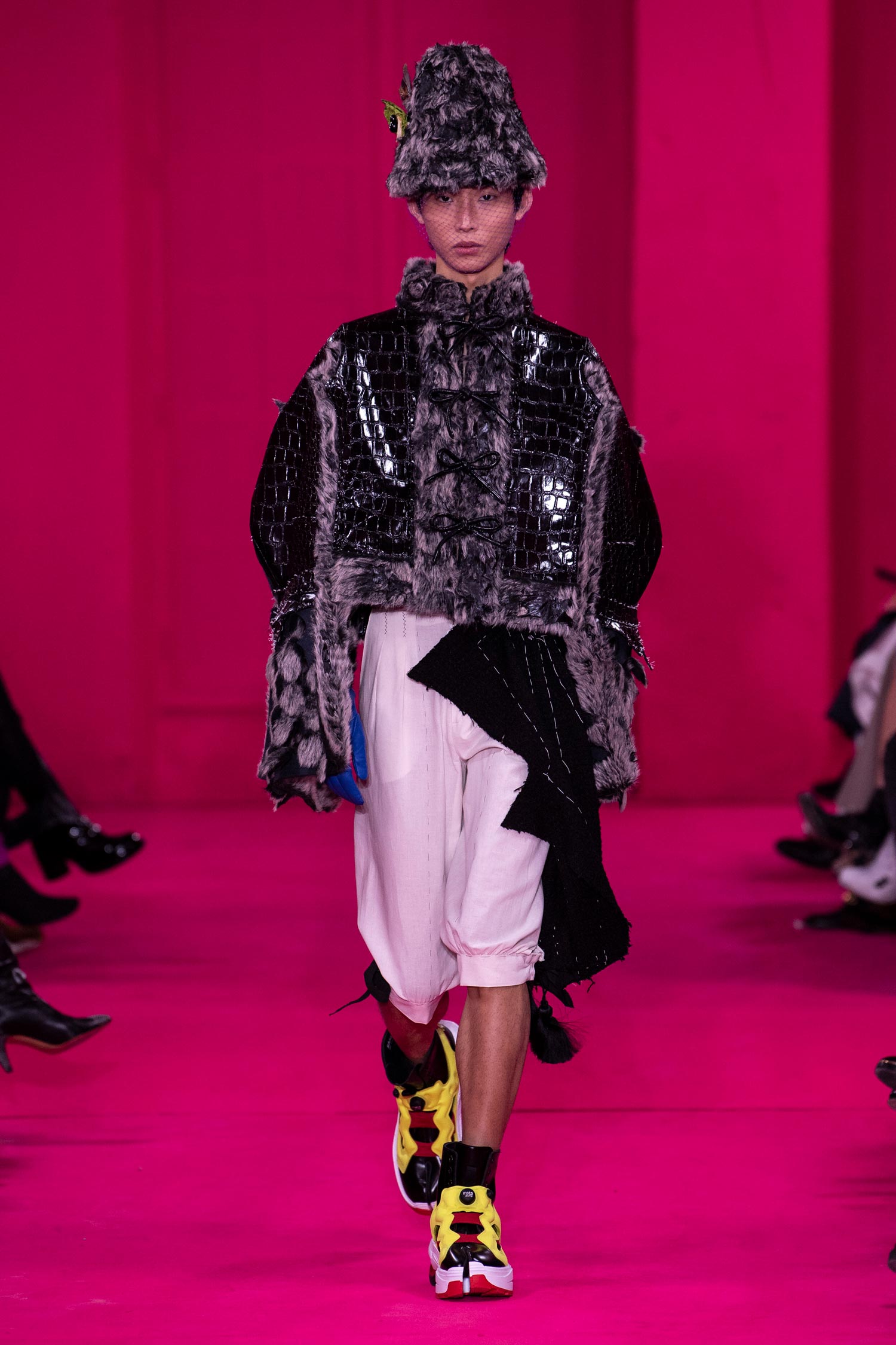 reebok margelia collection paris couture week runway