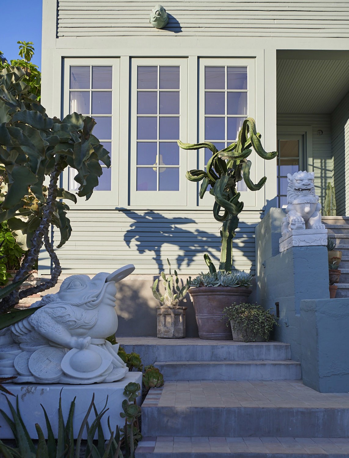 the home and garden of artist urs fischer los angeles