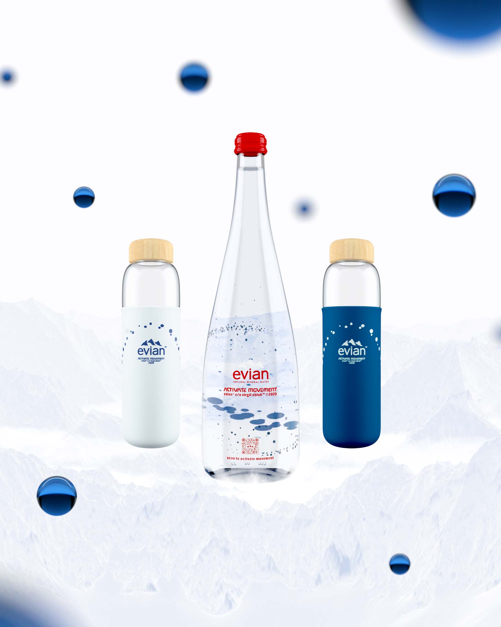 Evian, Virgil Abloh reveal first collaboration - Lifestyle - The