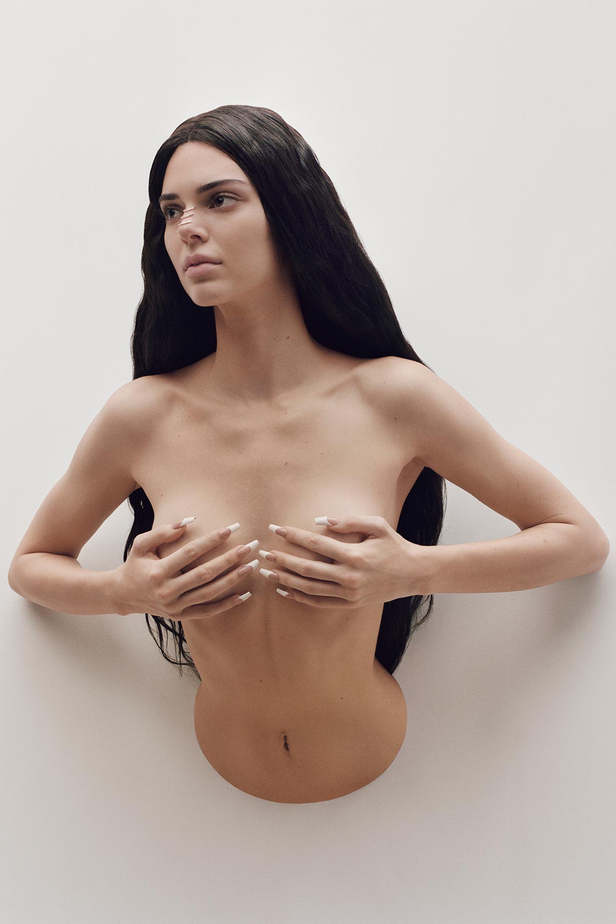 maurizio cattelan kendall jenner for garage magazine editroial