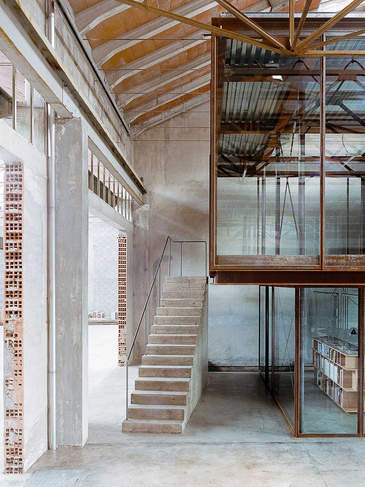 converted italian industrial factory amaa architecture studio