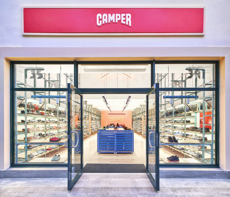 New Camper’s store in Malaga by designer Jorge Penades