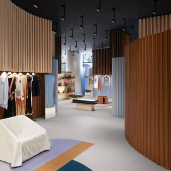 DimoreStudio retail project for French Maison Lanvin