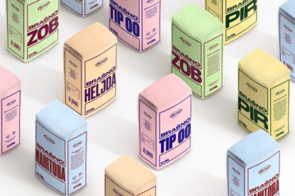 farina modern packaging design featured