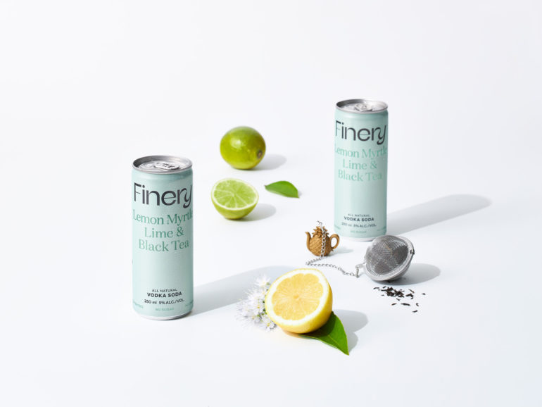 finery vodka sodas crisp branding