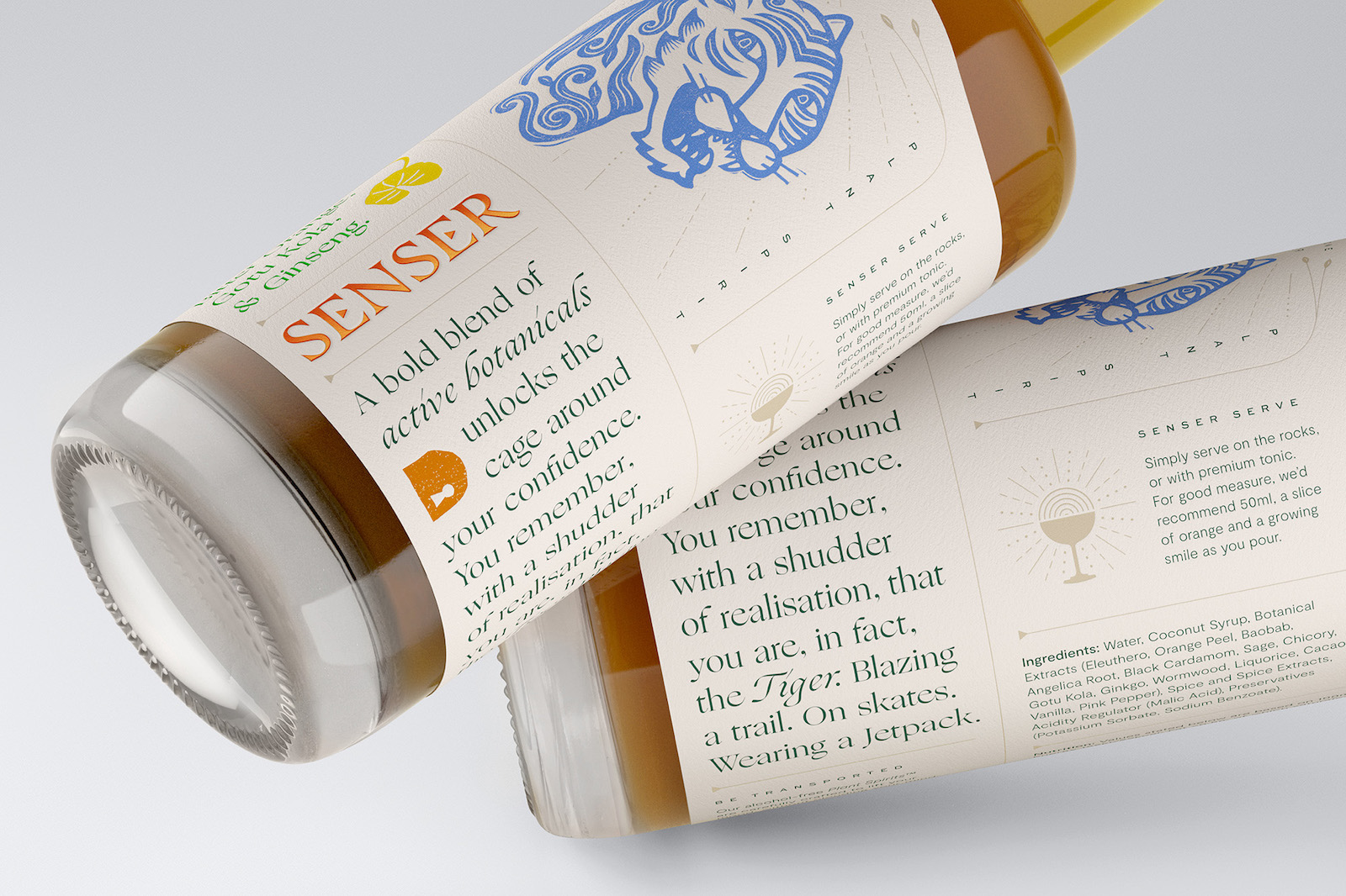Senser Eclectic Visual Identity – ready
