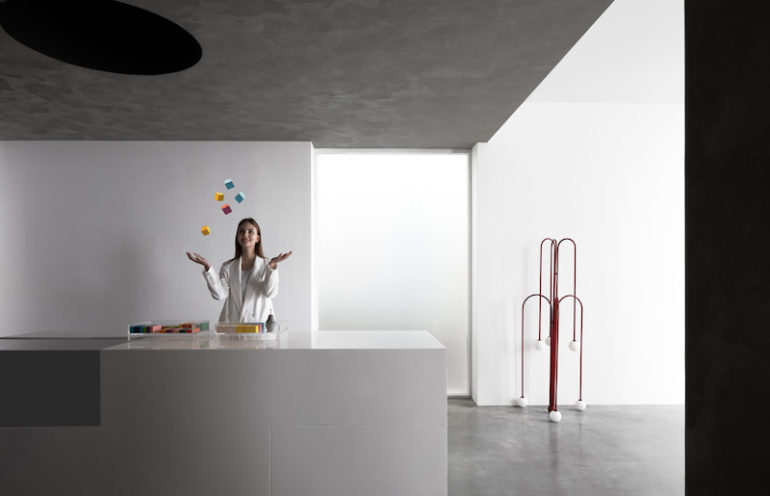 Gallery Danilo Paint Showroom is an Optical Illusion 