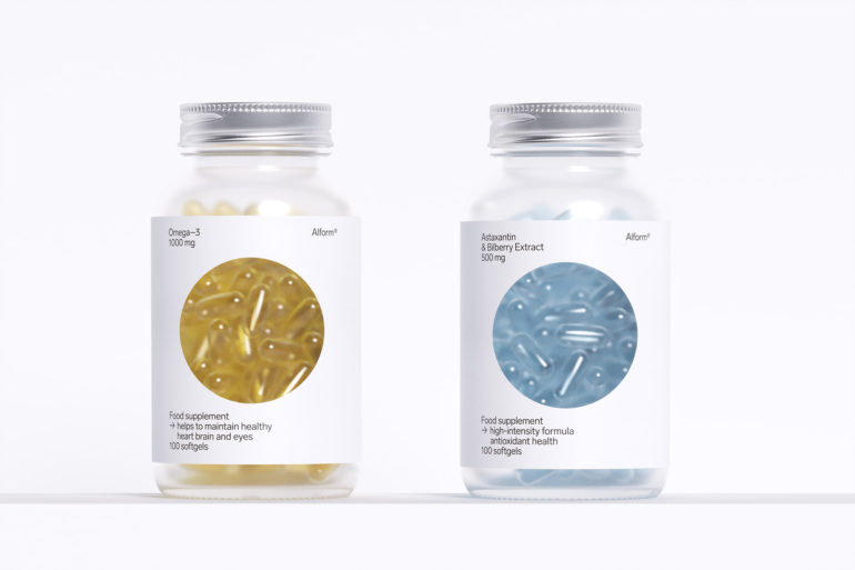 Cell-inspired packaging system for Alform supplements