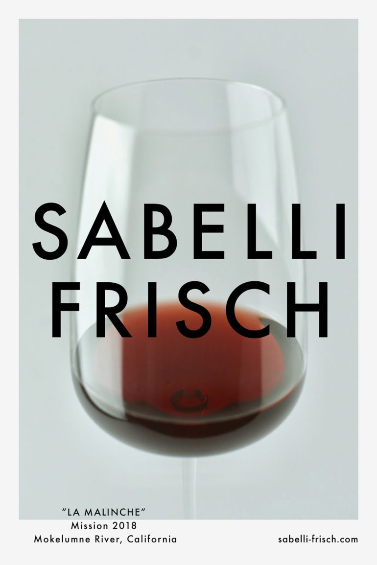 Effortless Visual Identity for low-impact winery Sabelli-Frisch-ready