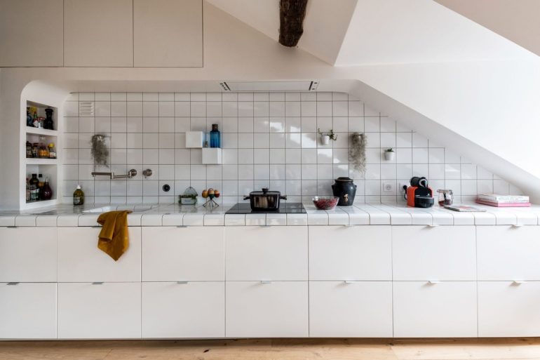 Renovated Attic Apartment in Paris