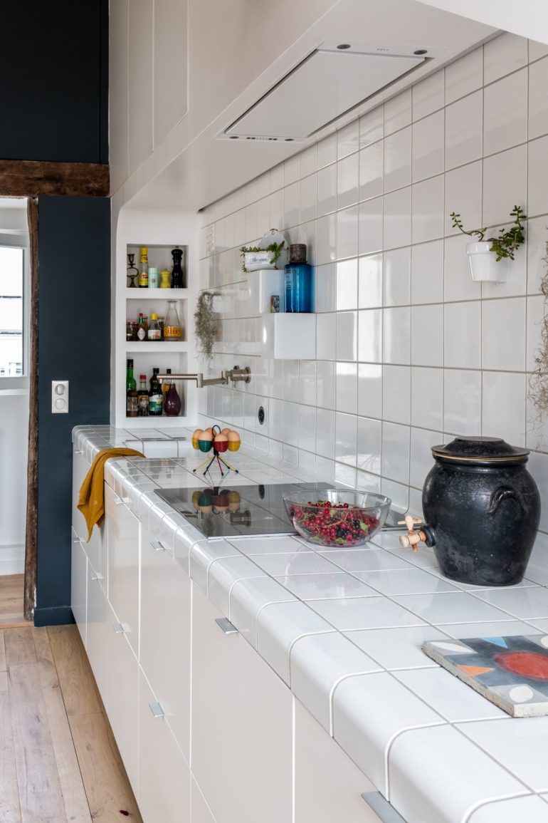 Renovated Attic Apartment in Paris