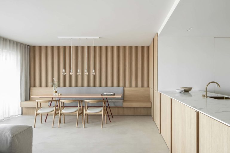 Residence LC – a minimal and serene interior by Nils Van der CelenMontreal
