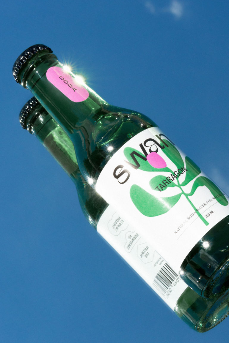 Swan Soda Vibrant Visual Identity