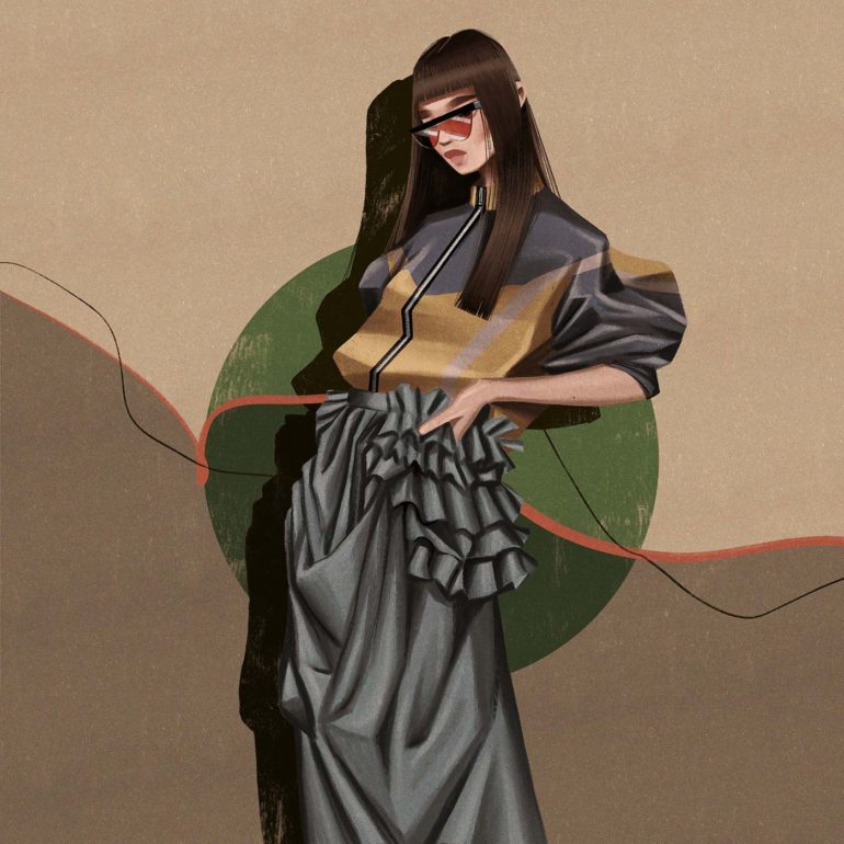 The Fashion Illustrations of Valentina Battaglia