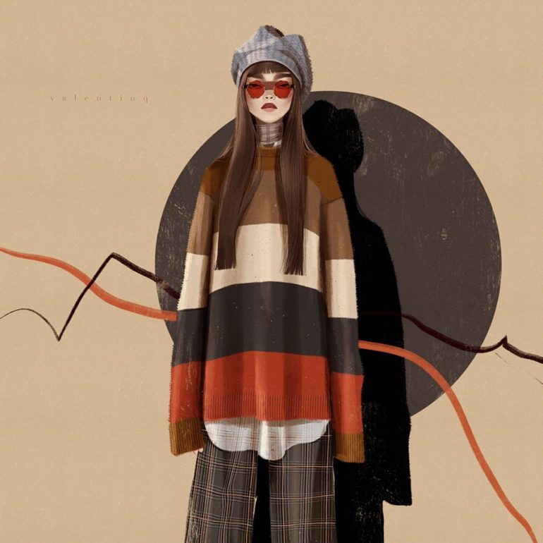 The Fashion Illustrations of Valentina Battaglia