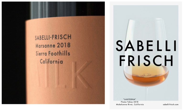 Effortless Visual Identity for low-impact winery Sabelli-Frisch-ready