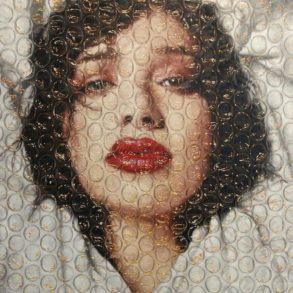 Darian Mederos Emotive Bubble Wrap Paintings