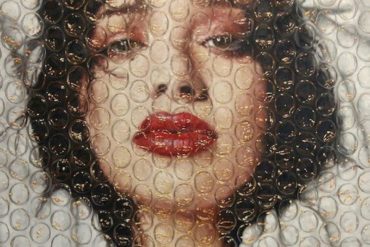 Darian Mederos Emotive Bubble Wrap Paintings