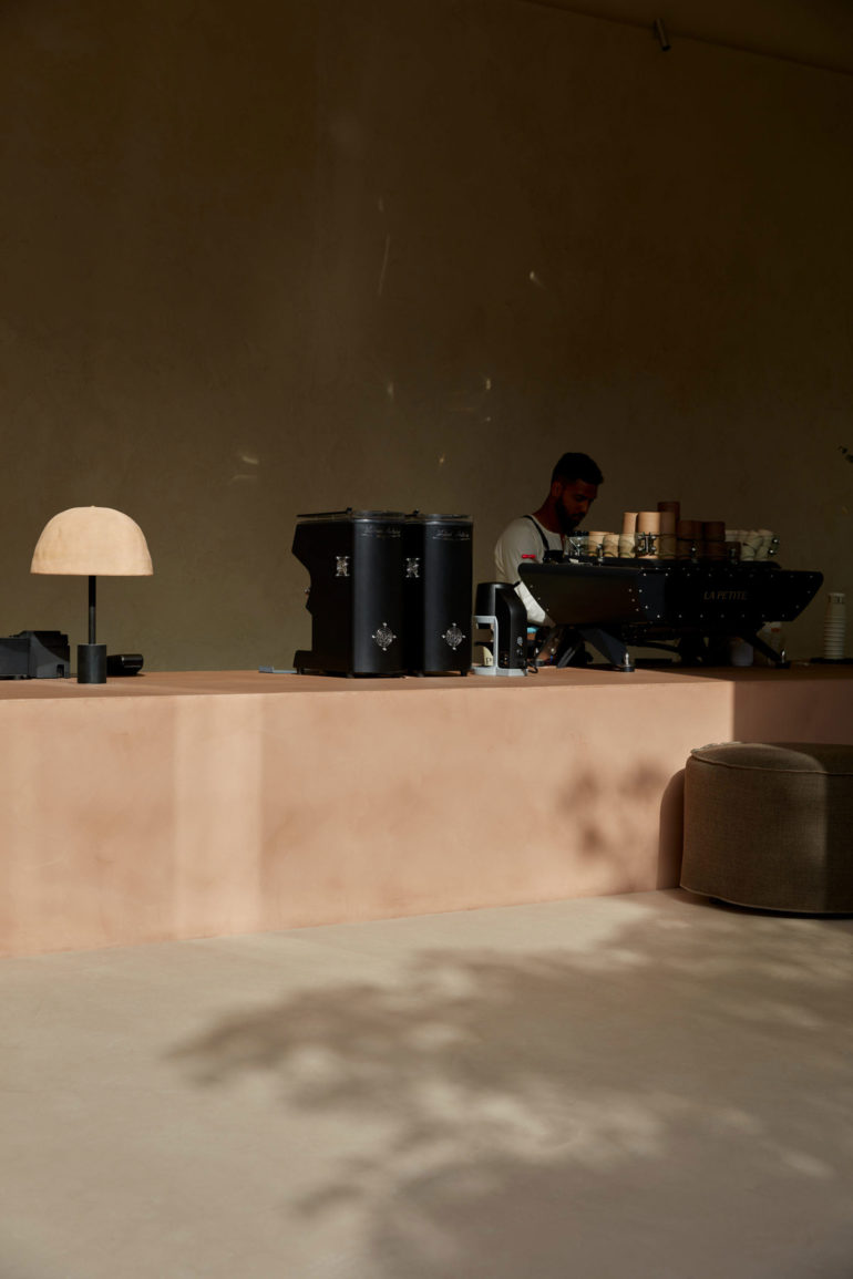 a raw and minimalisti style for la petite cafe in abu dhabi 06 La Petite café Abu Dhabi