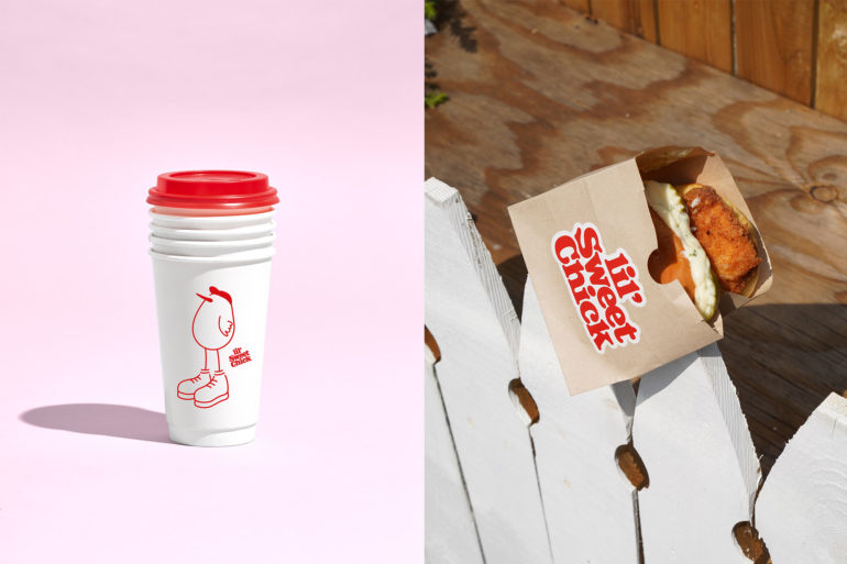 Funky Visual Identity for Lil’ Sweet Chick