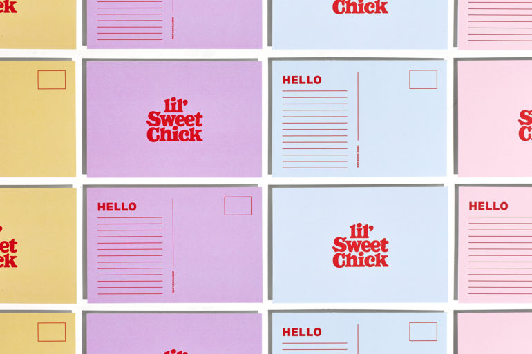 Funky Visual Identity for Lil’ Sweet Chick