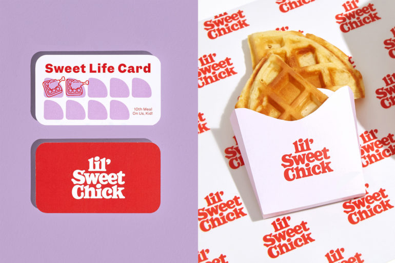 Funky Visual Identity for Lil’ Sweet Chick