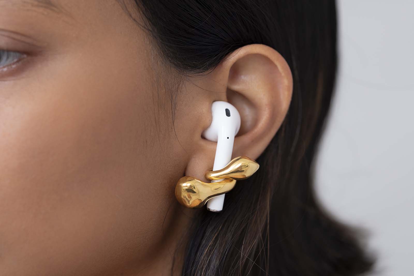 Earrings For AirPods by Mumbai-based Label MISHO[DRAFT]