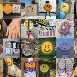 The Sm:)e Book celebrates the smiley face through a curated collection of artworks