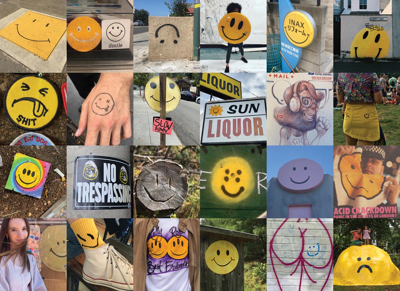 The Sm:)e Book celebrates the smiley face through a curated collection of artworks
