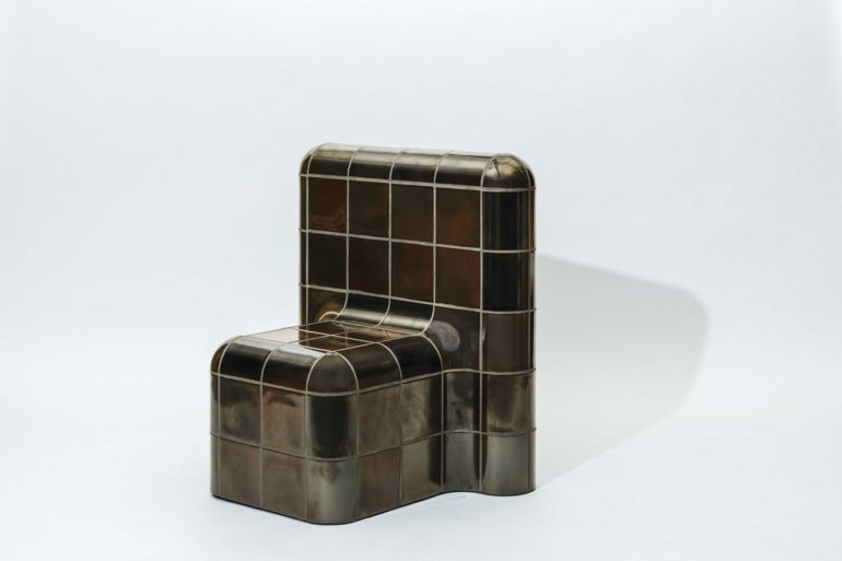 Tajimi Custom Tiles Furniture by Max Lamb and Kwangho Lee