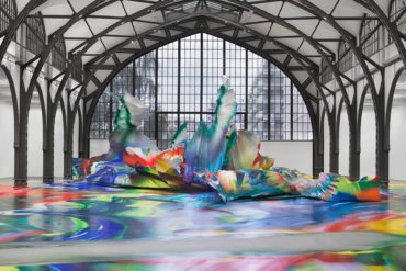 Katharina Grosse kaleidoscope Installation