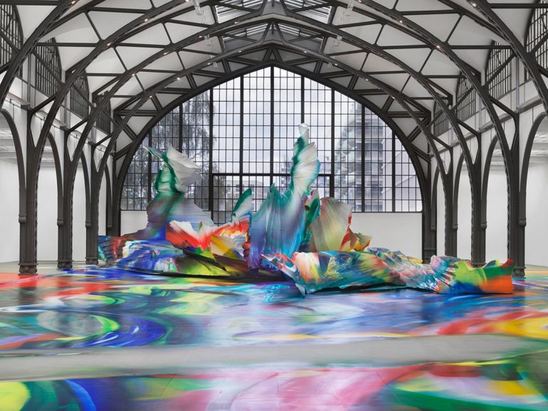 Katharina Grosse kaleidoscope Installation