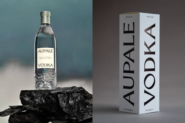 AUPALE Vodka Elegant Visual Identity