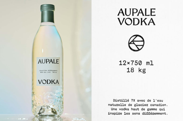 AUPALE Vodka Elegant Visual Identity