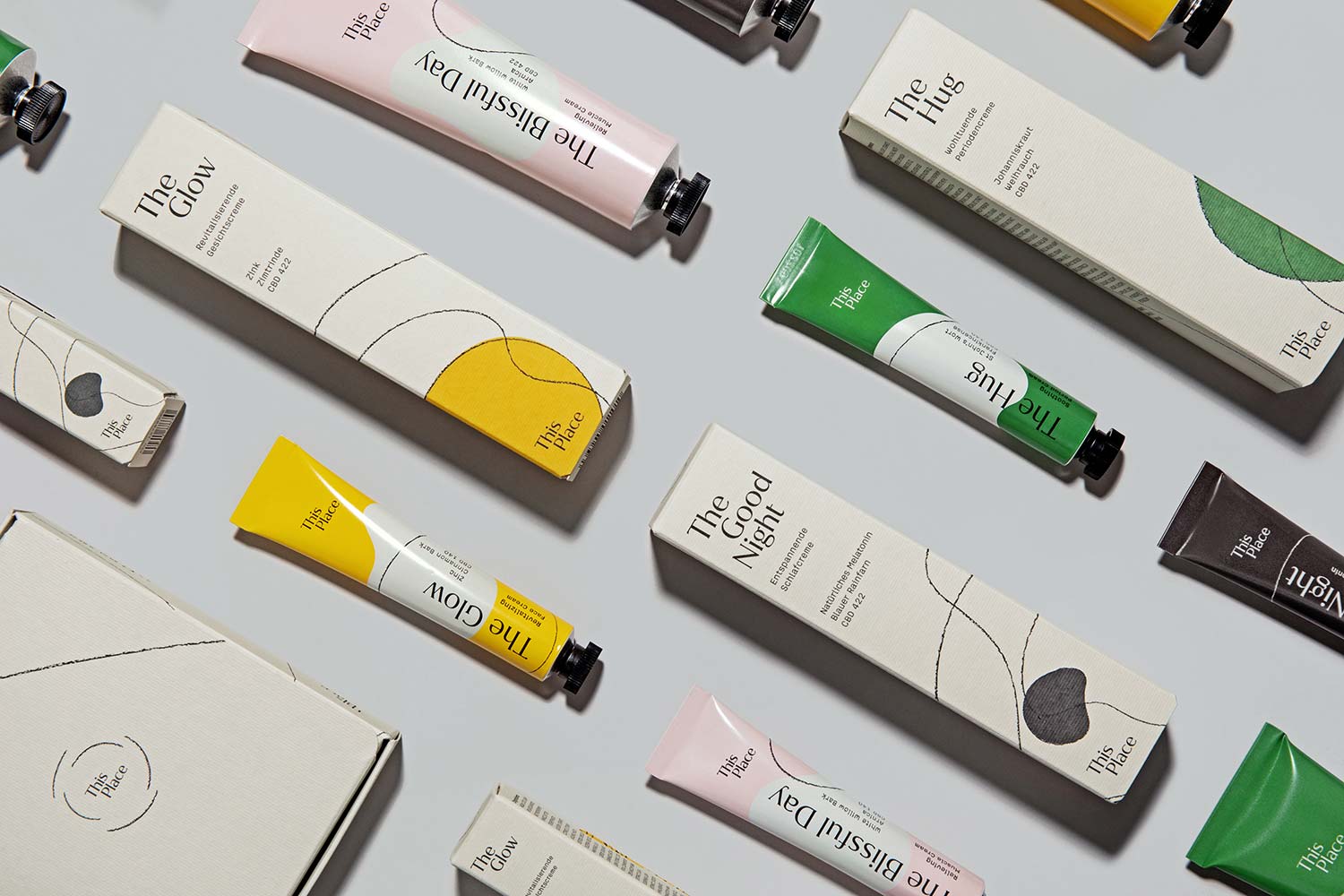 Beautiful Branding for ‘This Place’ Organic CBD Cream