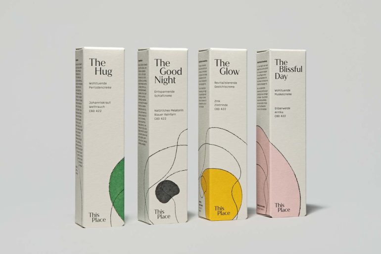 Beautiful Branding for ‘This Place’ Organic CBD Cream