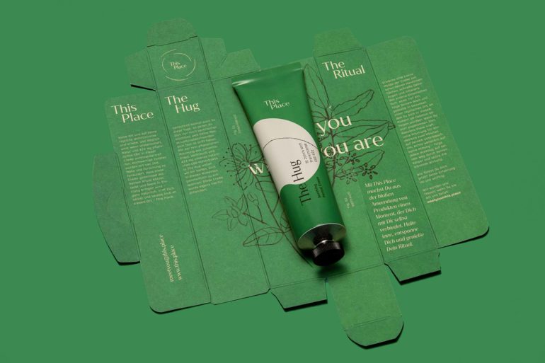 Beautiful Branding for ‘This Place’ Organic CBD Cream