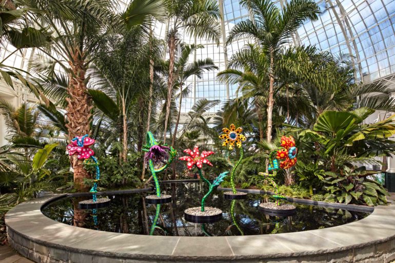Yayoi Kusama’s ‘Cosmic Nature’ Outdoor Installations at the New York Botanical Garden