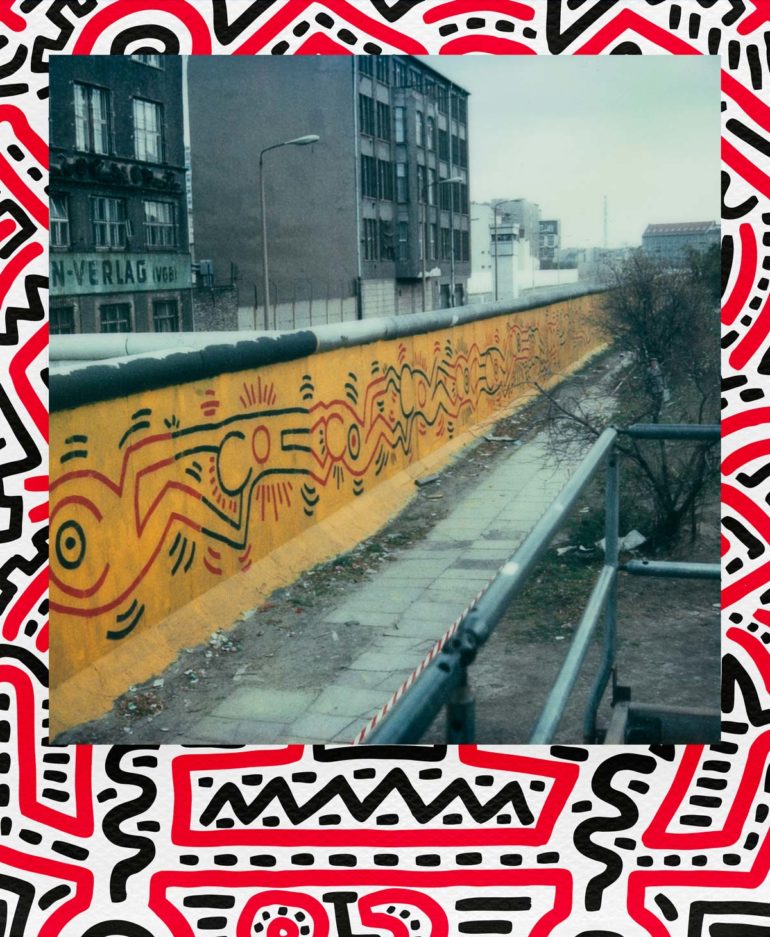 Polaroid x Keith Harring Collaboration