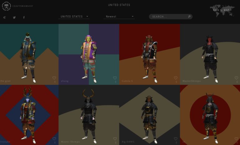 ANA Japan Airlines Let you Create your Custom Samurai Avatar