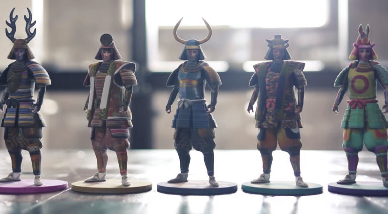 ANA Japan Airlines Let you Create your Custom Samurai Avatar